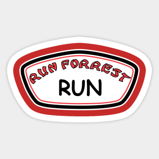 Run Forrest Run / Ron Jon Mashup Sticker